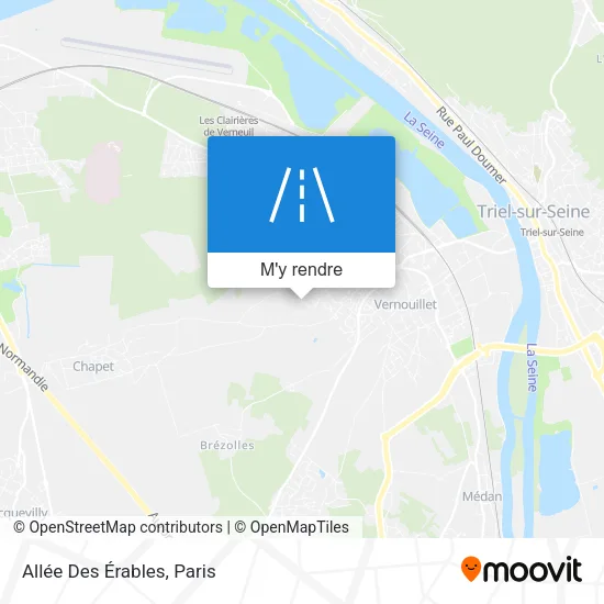 Allée Des Érables plan