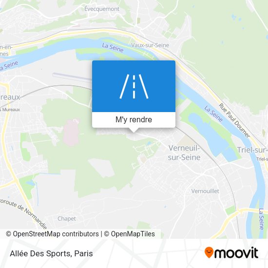 Allée Des Sports plan