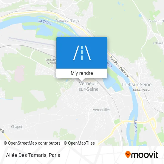 Allée Des Tamaris plan