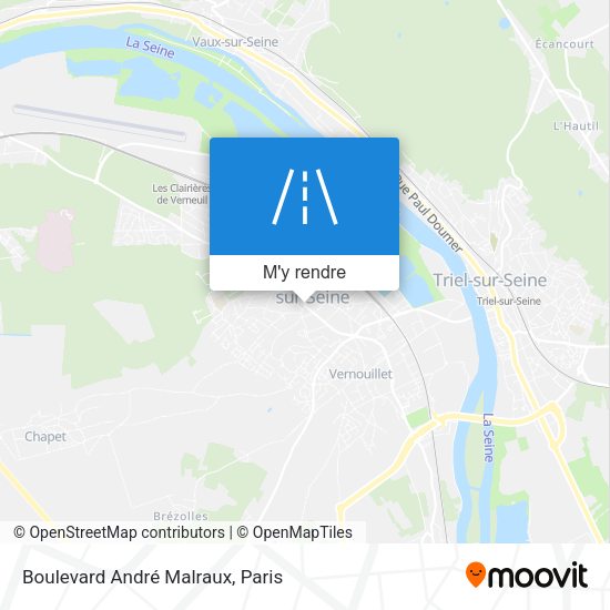 Boulevard André Malraux plan