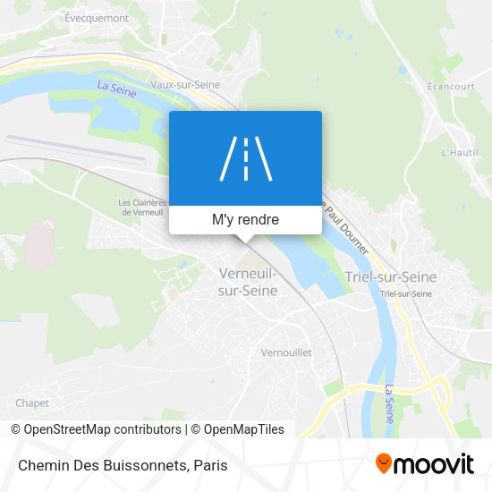 Chemin Des Buissonnets plan