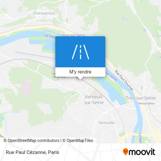 Rue Paul Cézanne plan