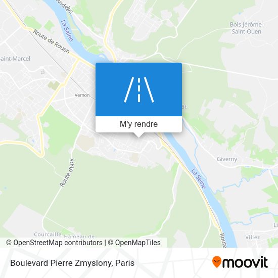 Boulevard Pierre Zmyslony plan