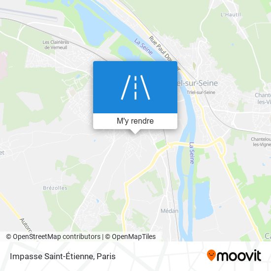 Impasse Saint-Étienne plan