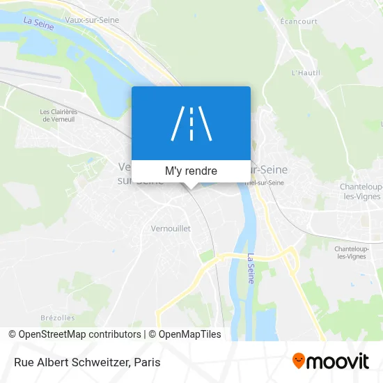 Rue Albert Schweitzer plan