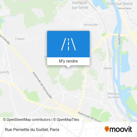 Rue Pernette du Guillet plan