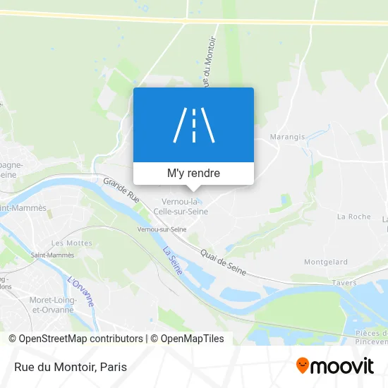 Rue du Montoir plan