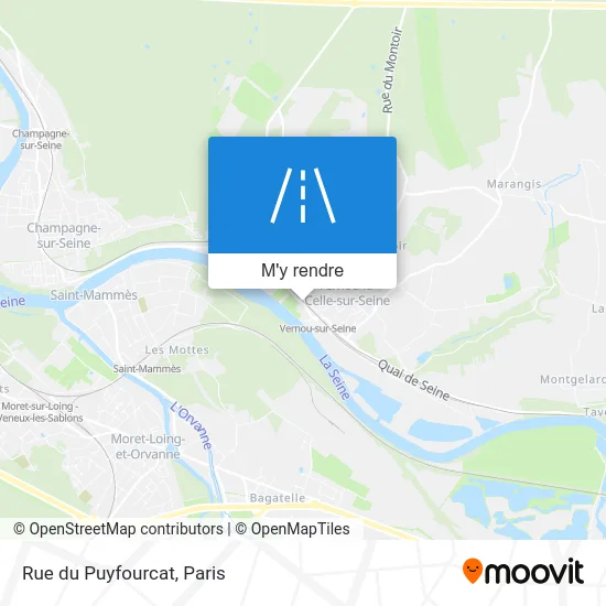 Rue du Puyfourcat plan