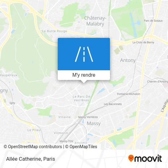 Allée Catherine plan