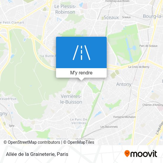 Allée de la Graineterie plan