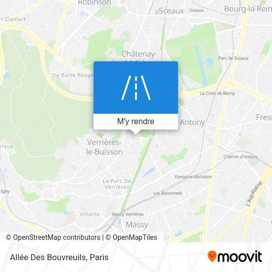 Allée Des Bouvreuils plan