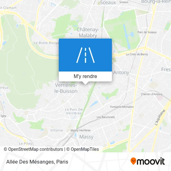Allée Des Mésanges plan
