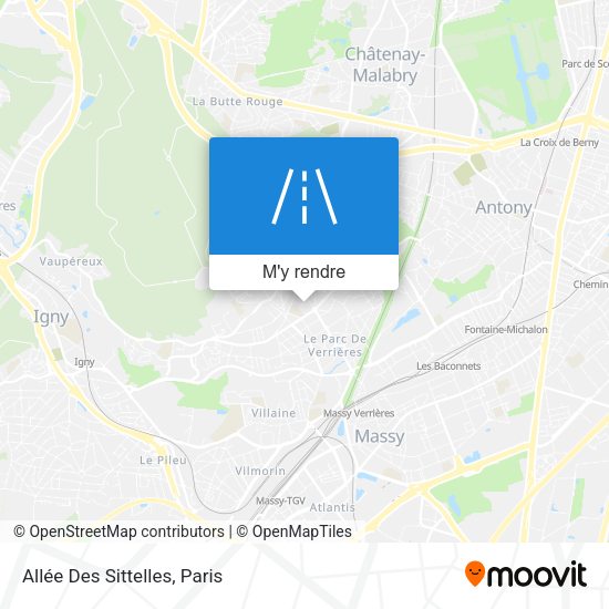 Allée Des Sittelles plan