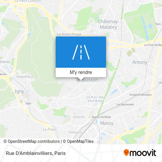 Rue D'Amblainvilliers plan