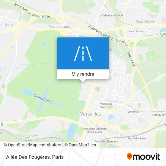 Allée Des Fougères plan
