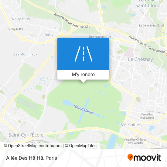 Allée Des Hâ-Hâ plan