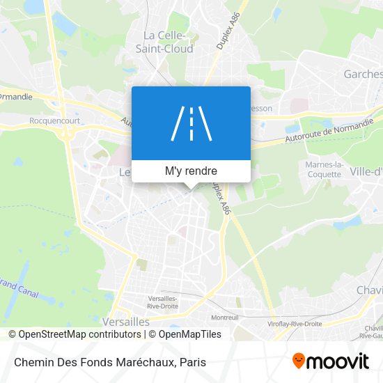 Chemin Des Fonds Maréchaux plan