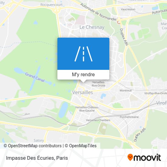 Impasse Des Écuries plan