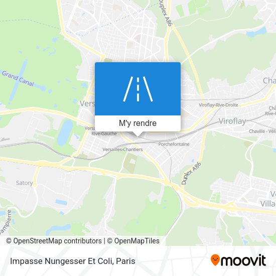 Impasse Nungesser Et Coli plan