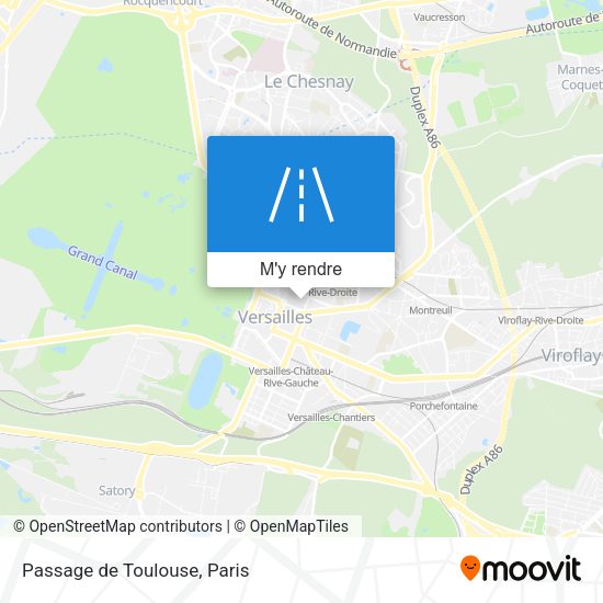 Passage de Toulouse plan