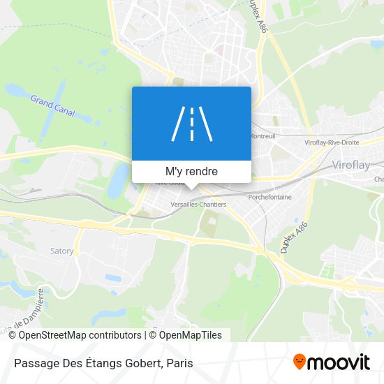 Passage Des Étangs Gobert plan