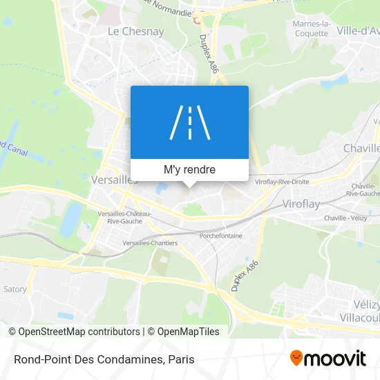 Rond-Point Des Condamines plan