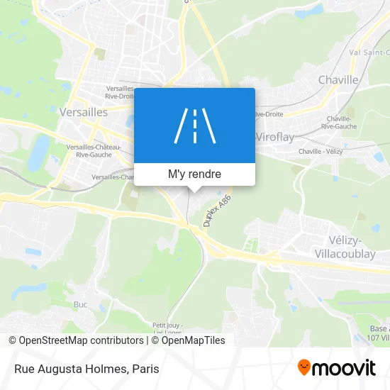 Rue Augusta Holmes plan