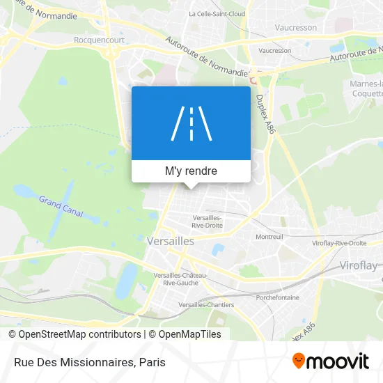 Rue Des Missionnaires plan
