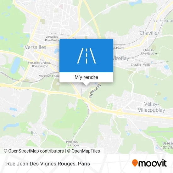 Rue Jean Des Vignes Rouges plan