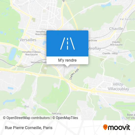 Rue Pierre Corneille plan