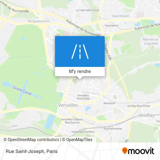 Rue Saint-Joseph plan