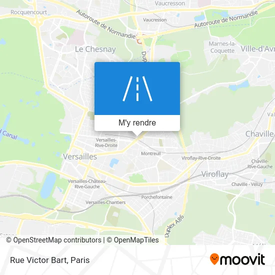 Rue Victor Bart plan