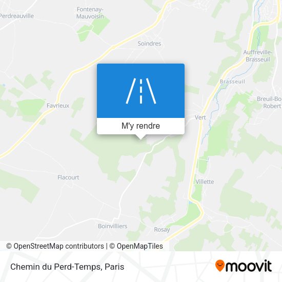 Chemin Du Perd-Temps plan
