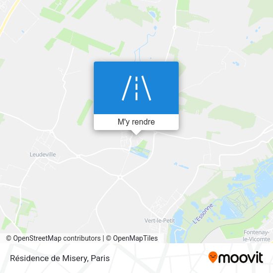 Résidence de Misery plan