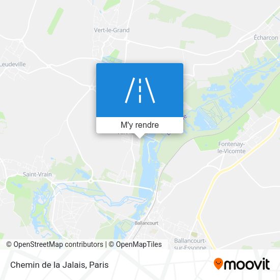 Chemin de la Jalais plan