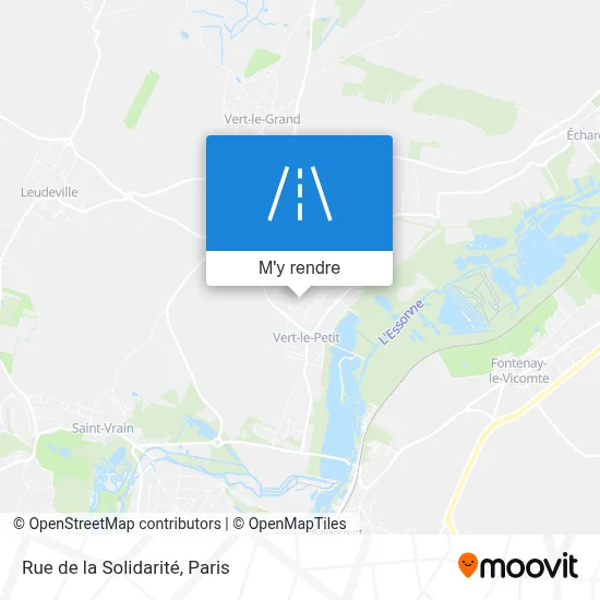 Rue de la Solidarité plan