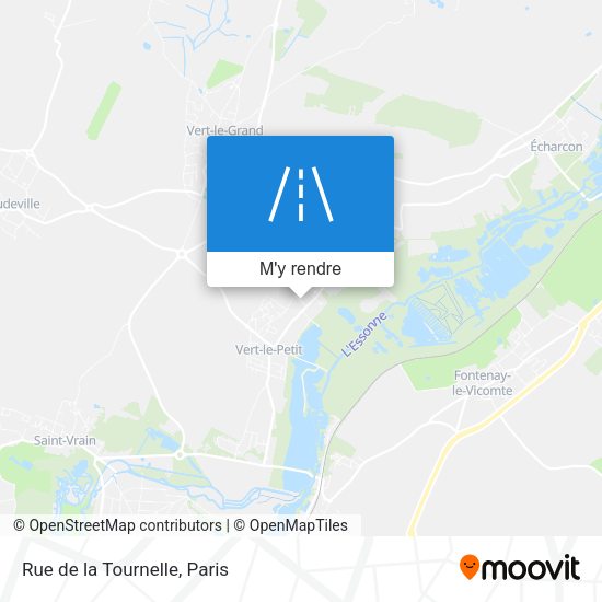 Rue de la Tournelle plan