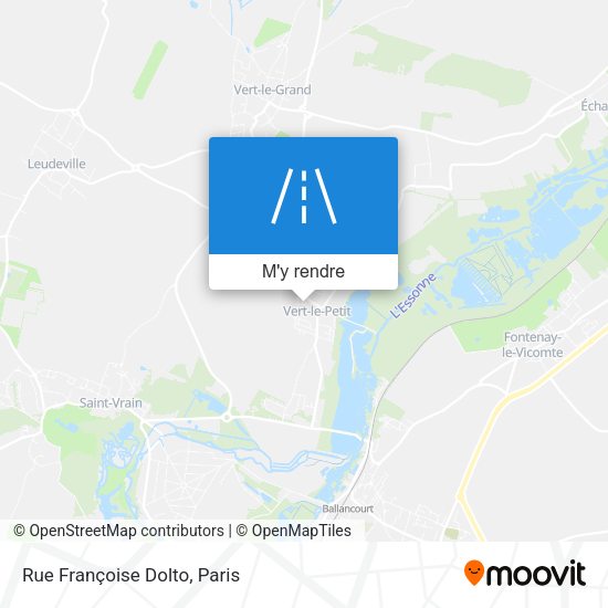 Rue Françoise Dolto plan