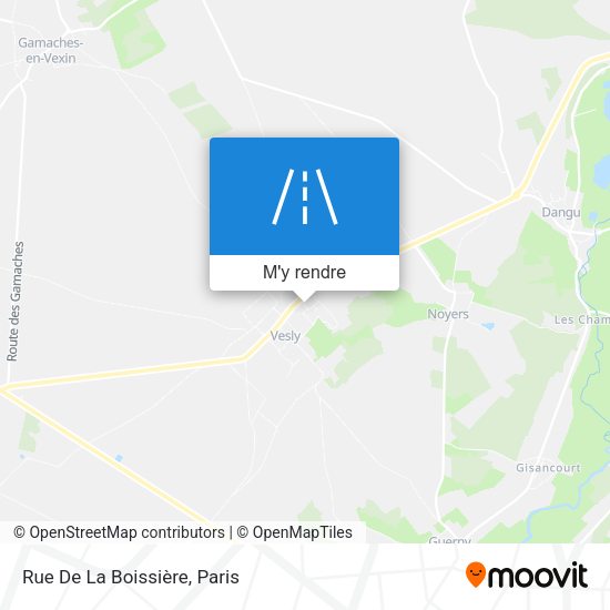 Rue De La Boissière plan