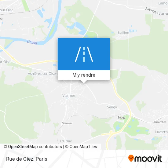 Rue de Giez plan