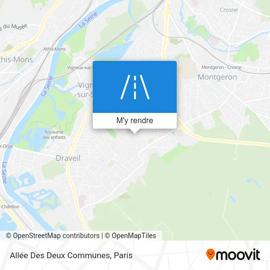 Allée Des Deux Communes plan