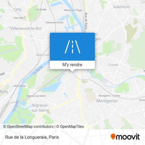 Rue de la Longueraie plan