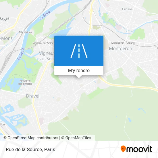 Rue de la Source plan