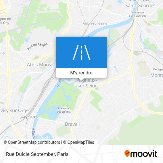 Rue Dulcie September plan