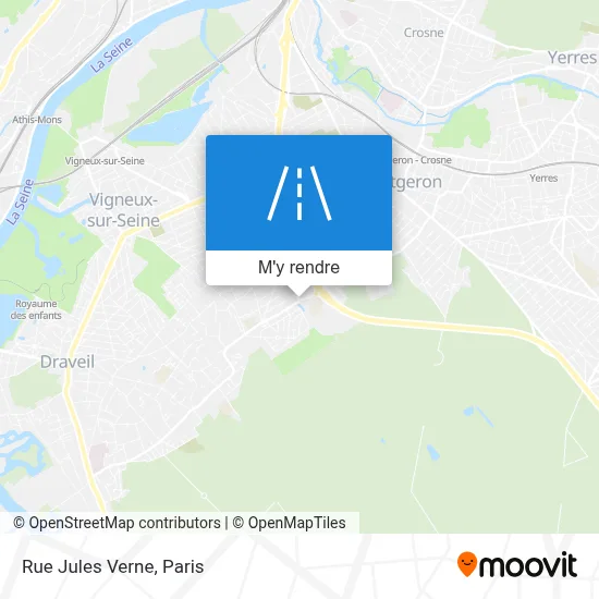 Rue Jules Verne plan