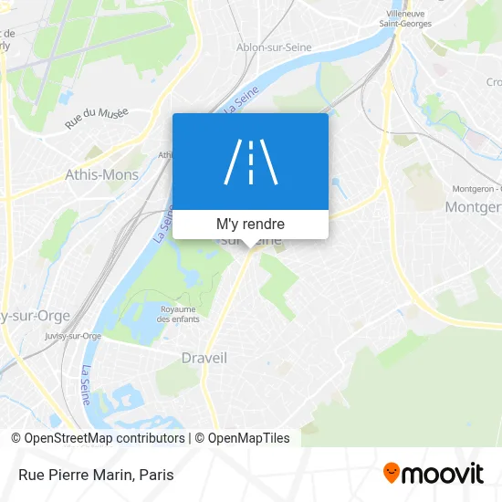 Rue Pierre Marin plan