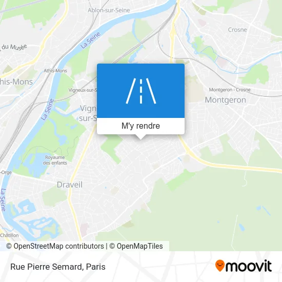 Rue Pierre Semard plan