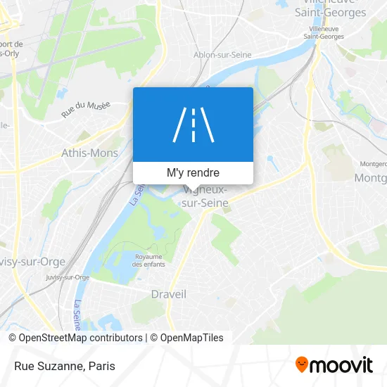 Rue Suzanne plan