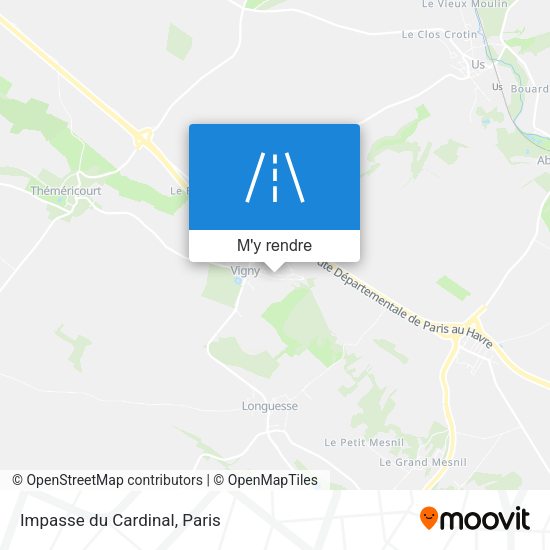 Impasse du Cardinal plan