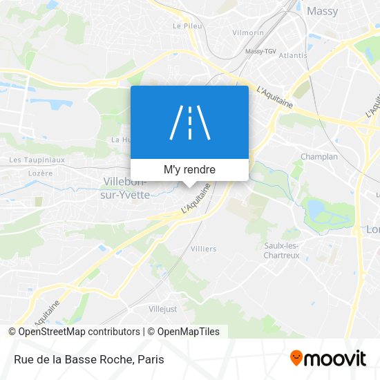 Rue de la Basse Roche plan